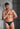 Full-body view of a men model wearing HO black cotton Comfort Micro Briefs