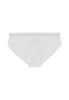 Front cutout view of HO white cotton Mini Briefs