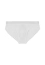 Front cutout view of HO white cotton Mini Briefs