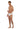 Full-body view of a men model wearing HO white cotton Mini Briefs