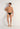 Full-body view of a men model wearing HO black cotton Mini Briefs