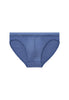 Front cutout view of HO jeans blue cotton Mini Briefs