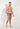 Full-body view of a men model wearing HO jeans blue cotton Mini Briefs