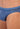 Close-up view of a men model wearing HO jeans blue cotton Mini Briefs