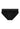 Front cutout view of HO black cotton Mini Briefs