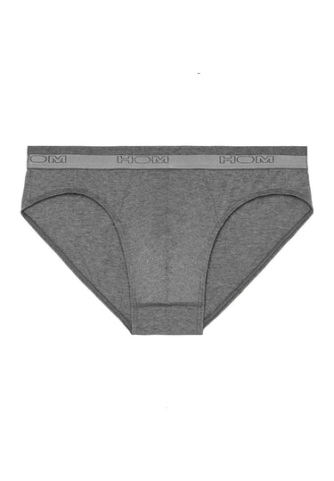 Front cutout view of HO grey cotton Mini Briefs