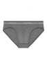 Front cutout view of HO grey cotton Mini Briefs