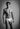 Front view of a men model wearing HO white cotton Tanga Briefs