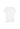 Front cutout view of HO white cotton Tee-Shirt V Neck