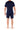 General view of a men model wearing HO navy  Shorts