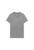 Front cutout view of HO grey  Tee-Shirt V Neck