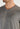 Close-up view of a men model wearing HO grey  Tee-Shirt V Neck