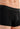 Close-up view of a men model wearing HO black/navy/blue print cotton Boxer Briefs 3p