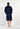 General view of a men model wearing HO navy  Robe
