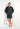 General view of a men model wearing HO grey  Short robe
