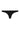 Back cutout view of HO black cotton G-String