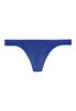 Front cutout view of HO blue cotton G-String