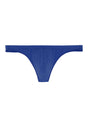Front cutout view of HO blue cotton G-String