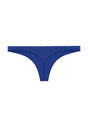 Back cutout view of HO blue cotton G-String