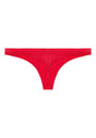 Back cutout view of HO red cotton G-String