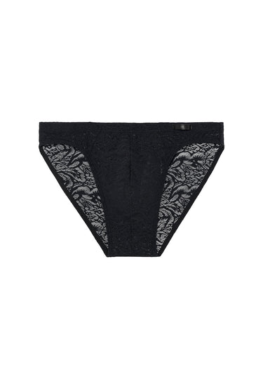 Front cutout view of HO black  Comfort Micro Briefs