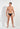 Full-body view of a men model wearing HO black  Comfort Micro Briefs