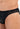 Close-up view of a men model wearing HO black  Comfort Micro Briefs