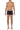 Front view of a men model wearing HO black  Comfort Boxer Briefs