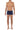 Front view of a men model wearing HO navy  Comfort Boxer Briefs