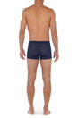 Back view of a men model wearing HO navy  Comfort Boxer Briefs