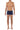 General view of a men model wearing HO navy  Comfort Boxer Briefs
