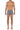 Front view of a men model wearing HO grey  Comfort Boxer Briefs