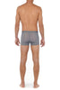 Back view of a men model wearing HO grey  Comfort Boxer Briefs