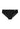 Front cutout view of HO black  Comfort Briefs
