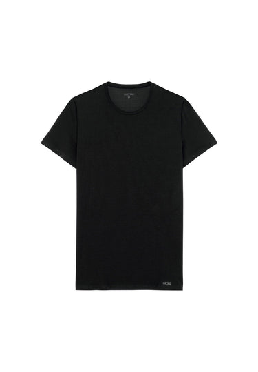 Front cutout view of HO black  Tee-Shirt Crew Neck