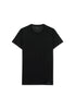 Front cutout view of HO black  Tee-Shirt Crew Neck