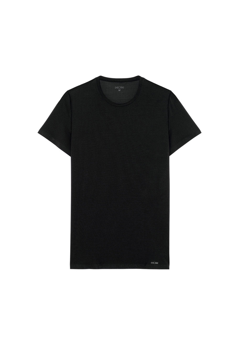 Front cutout view of HO black  Tee-Shirt Crew Neck