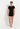 Full-body view of a men model wearing HO black  Tee-Shirt Crew Neck