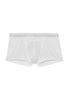 Front cutout view of HO white cotton Boxer Briefs HO1