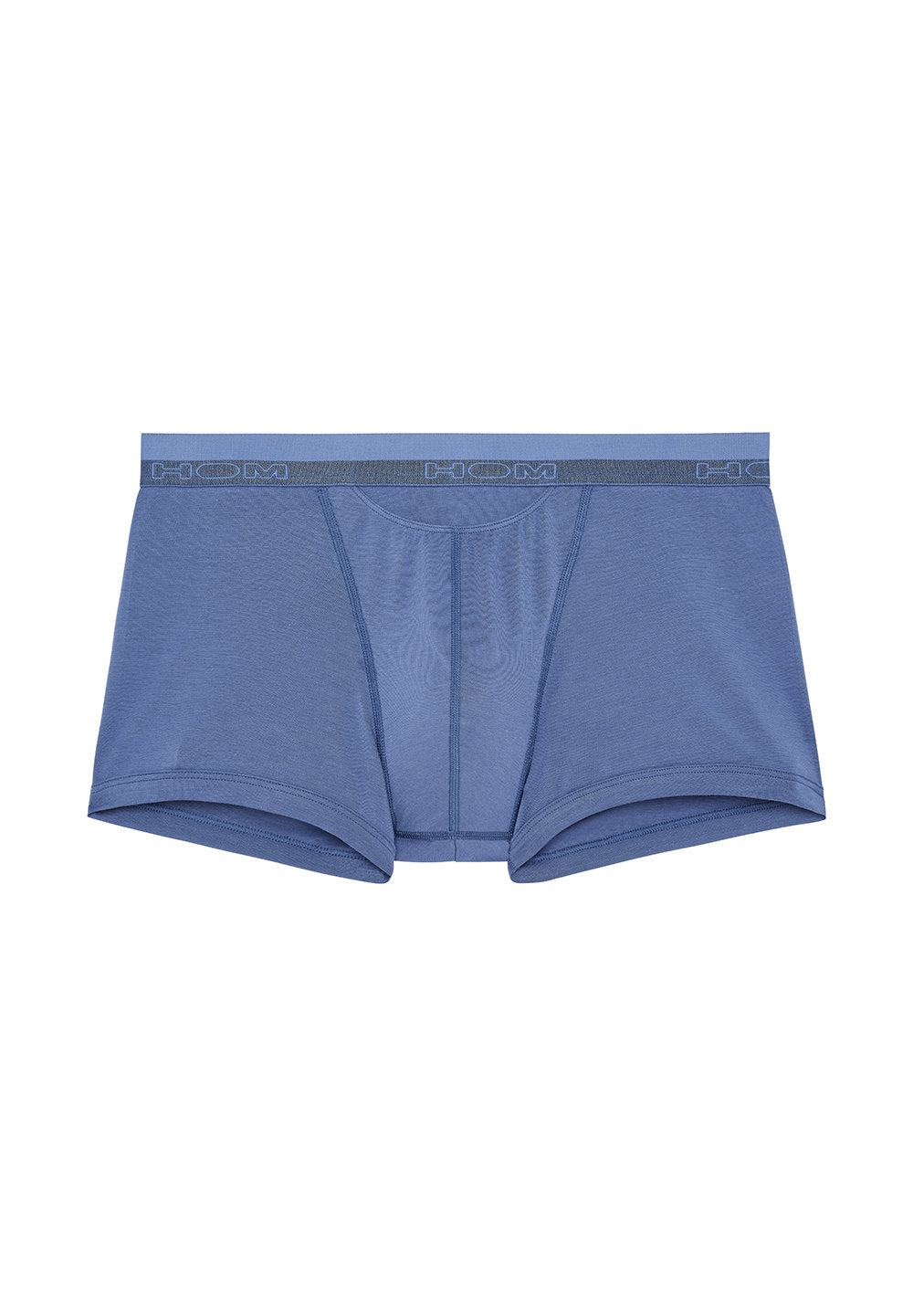 Front cutout view of HO jeans blue cotton Boxer Briefs HO1