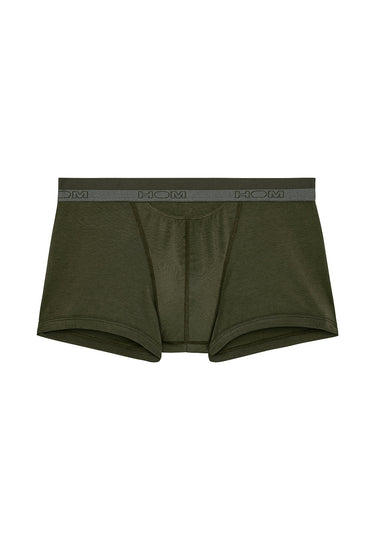 Front cutout view of HO dark khaki cotton Boxer Briefs HO1