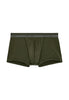 Front cutout view of HO dark khaki cotton Boxer Briefs HO1