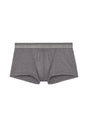 Front cutout view of HO grey cotton Boxer Briefs HO1