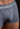 Close-up view of a men model wearing HO grey cotton Boxer Briefs HO1