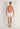 Full-body view of a men model wearing HO white cotton Long Boxer Briefs HO1