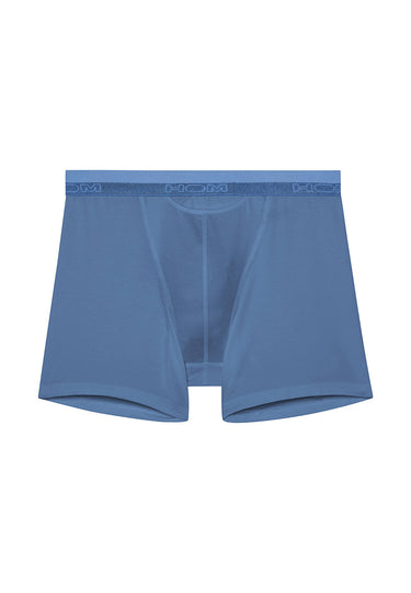 Front cutout view of HO jeans blue cotton Long Boxer Briefs HO1