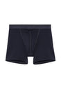 Front cutout view of HO navy cotton Long Boxer Briefs HO1