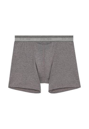 Front cutout view of HO grey cotton Long Boxer Briefs HO1