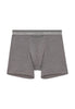 Front cutout view of HO grey cotton Long Boxer Briefs HO1