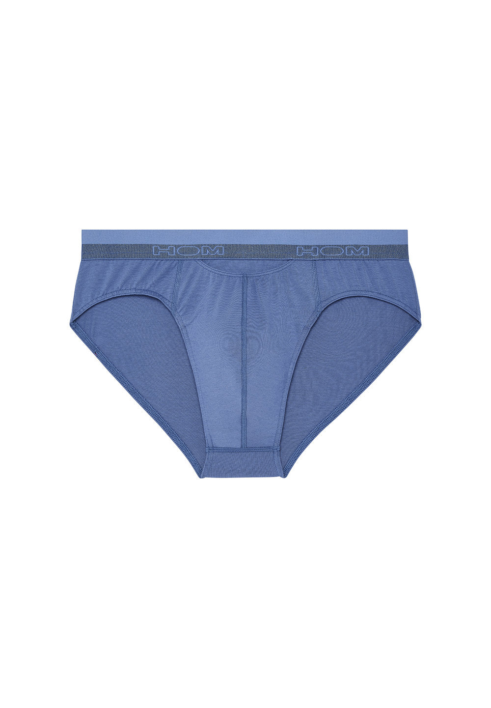 Front cutout view of HO jeans blue cotton Briefs HO1